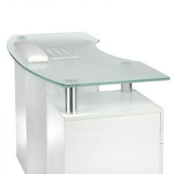 Kosmetický stolek na manikúru BD-3453+P bílý