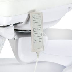 Elektrické křeslo kosmetické BR-6672A bílé