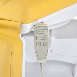 Elektrické křeslo kosmetické BR-6672B žluté