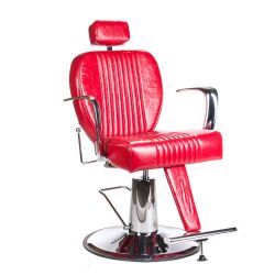  Barber židle OLAF BH-3273 - červená