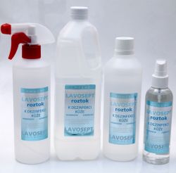 Lavosept® roztok - dezinfekce 500 ml (s rozprašovačem) - bez aroma