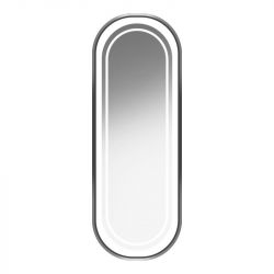 GABBIANO Kadeřnické zrcadlo s osvětlením ILLUMINATED B098 stříbrné