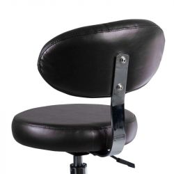 Kosmetická stolička s opěrátkem BD-9934 černá