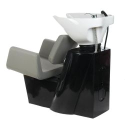 Kadeřnický mycí box VITO BH-8022 sv. šedý