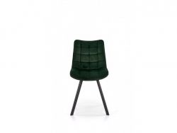 Židle ORLEN VELUR - lahvově zelená