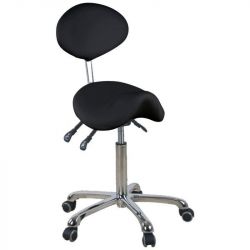 Kosmetická židle GIOVANNI 1025 černá (AS)