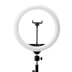 Kruhová lampa GLOW 10" RGB bsc s 10 W se stativem - černá